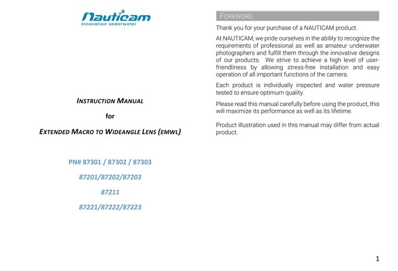 Nauticam 87301 User manual