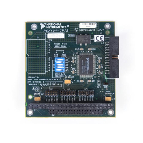 National Instruments PC/104-GPIB User manual
