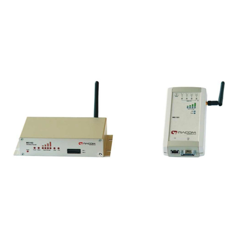 RACOM MG101 user manual