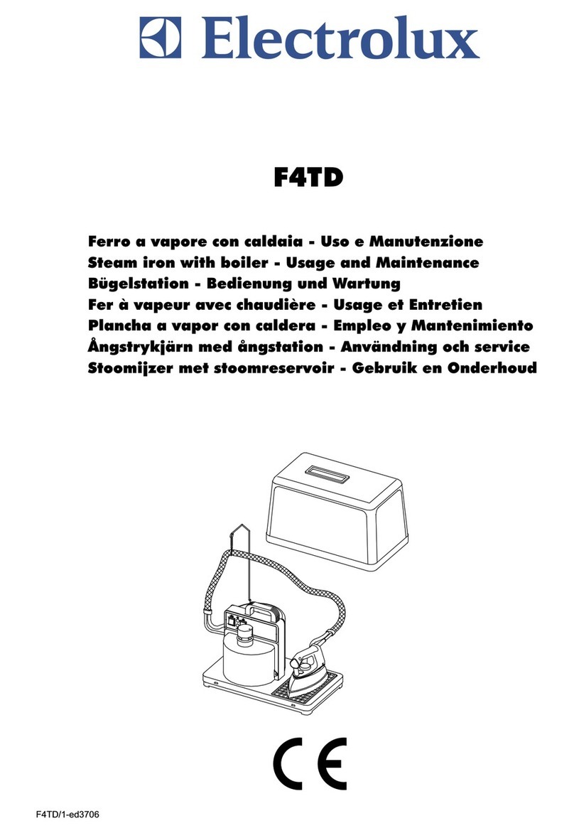 Electrolux F4TD Usage and maintenance