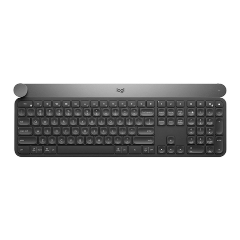 Logitech Craft Keyboard User manual
