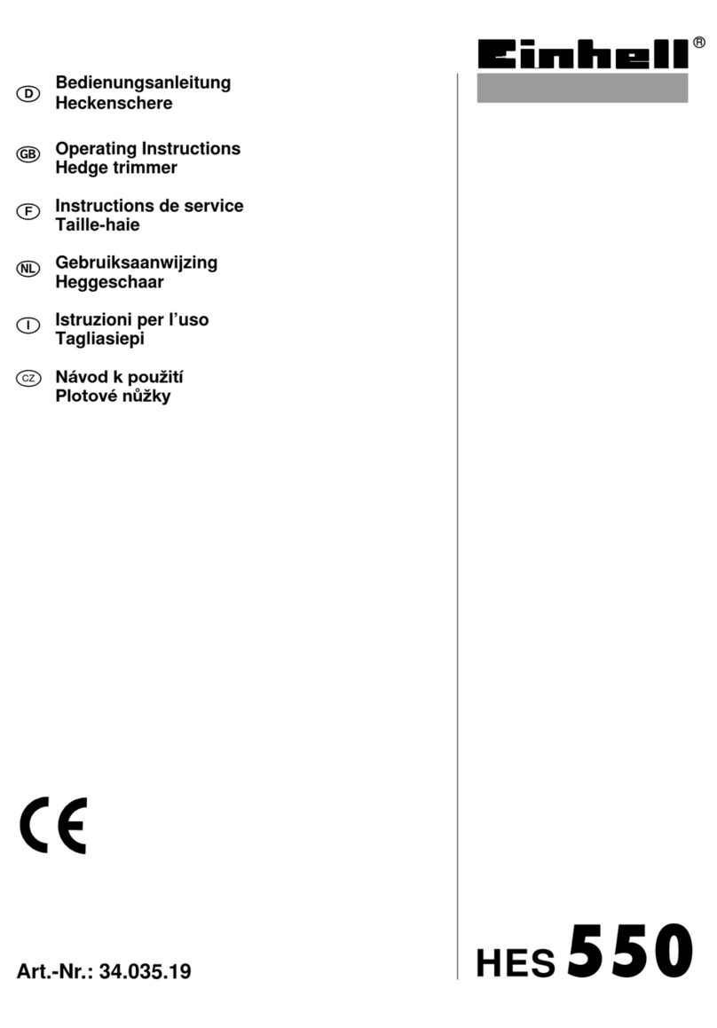 EINHELL HES 550 operating instructions