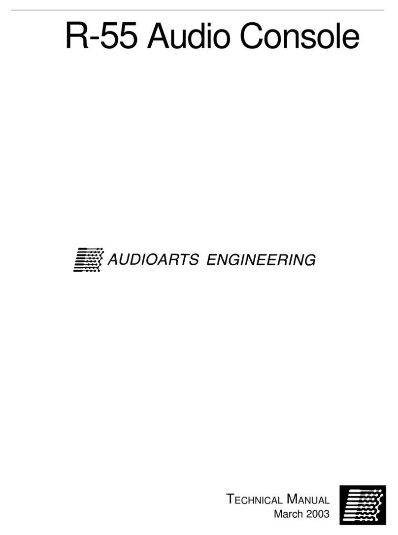 AudioArts Engineering R-55 Technical manual