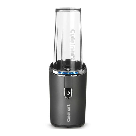 Cuisinart EVOLUTIONX RPB 100 Operational manual