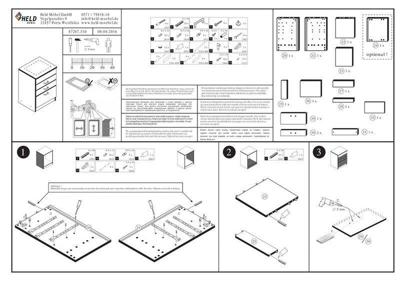 HELD MOBEL 87267.310 quick start guide
