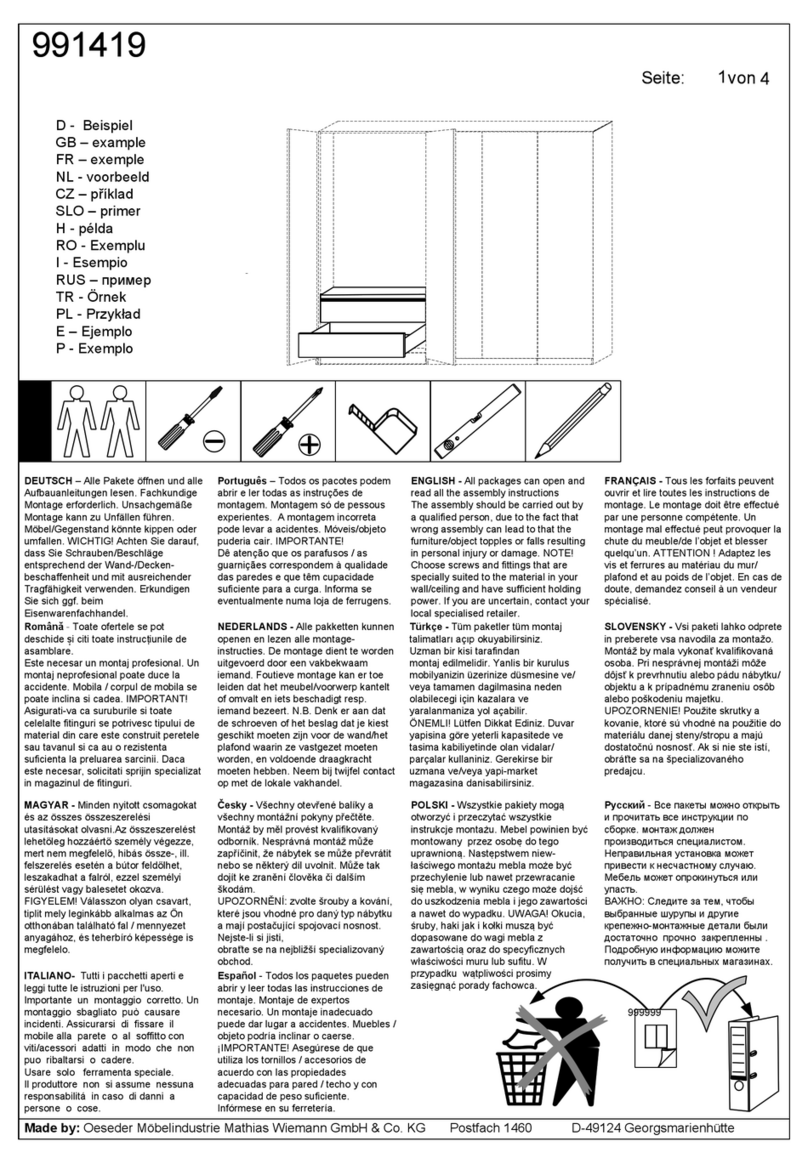 WIEMANN 991419 quick start guide