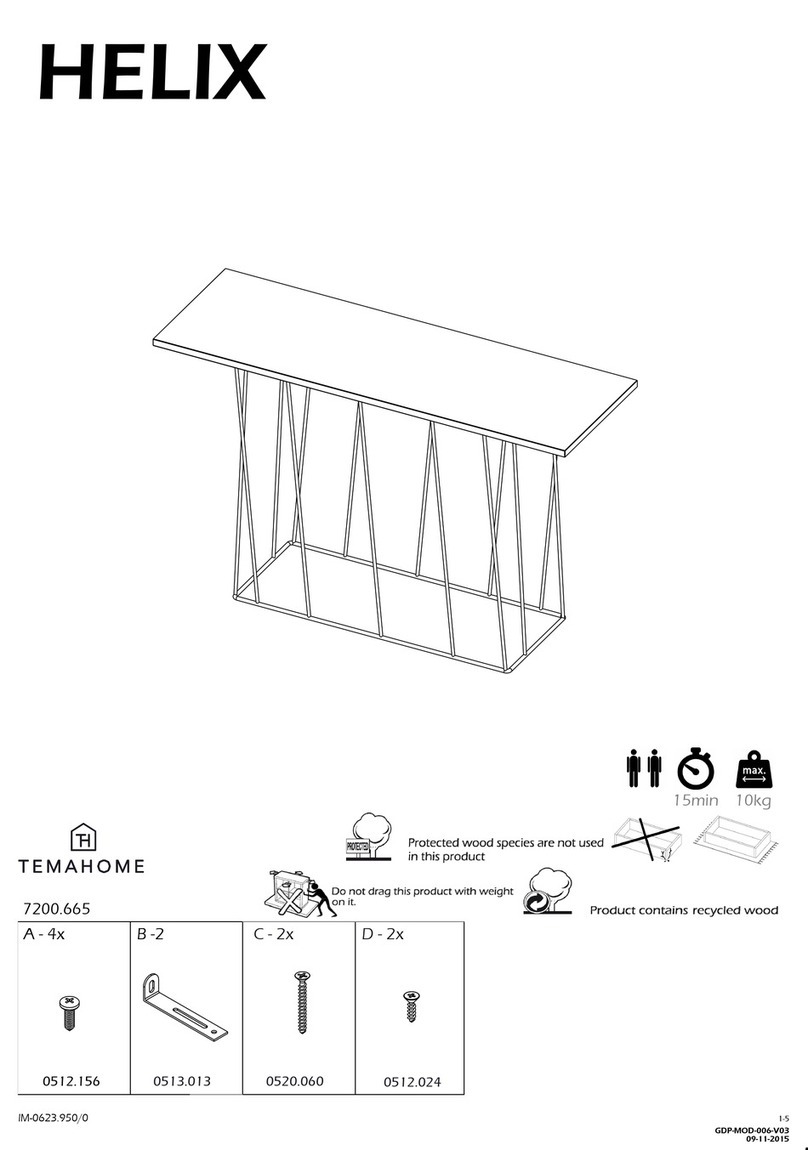 TemaHome HELIX 7200.665 User manual TemaHome HELIX 7200.665 User manual