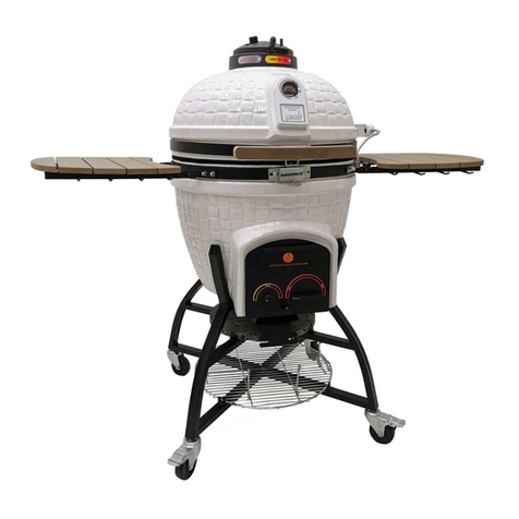 Vision grills Kamado XR402 DELUXE User manual Vision grills Kamado XR402 DELUXE User manual