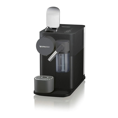DeLonghi Nespresso LATTISSIMAONE  EN 510 / F121 User manual