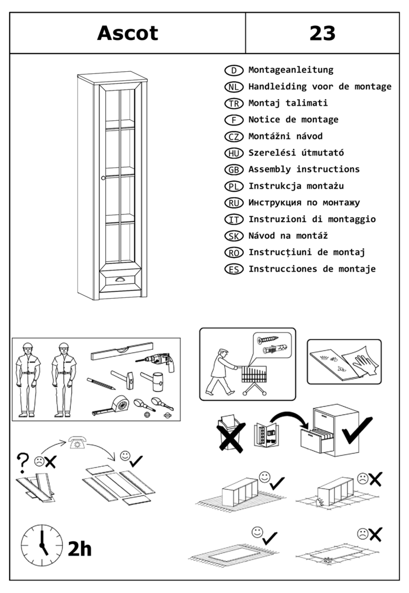 Home affaire Ascot 23 User manual