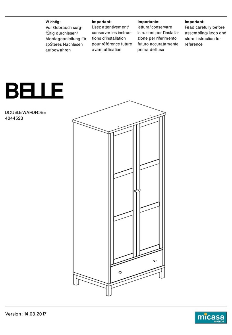 MIGROS Micasa BELLE 4044523 User manual