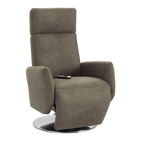PLACES OF STYLE TV Sesseln 1222 Installation guide
