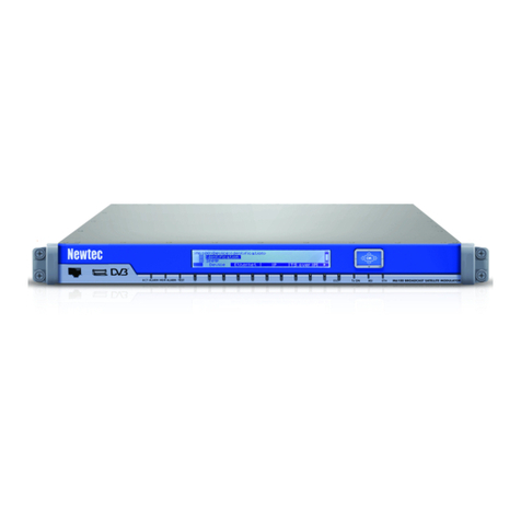 Newtec M6100 User manual