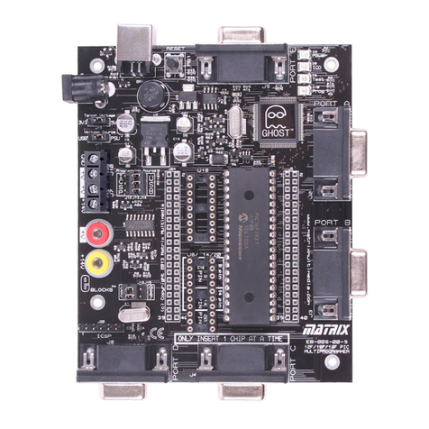 Matrix eBLOCKS PICmicro EB006V9 manual
