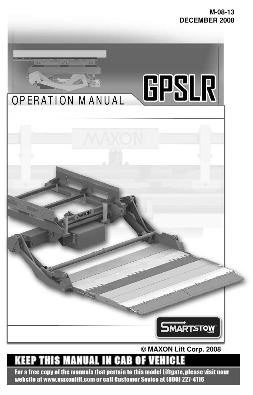 Maxon GPSLR User manual