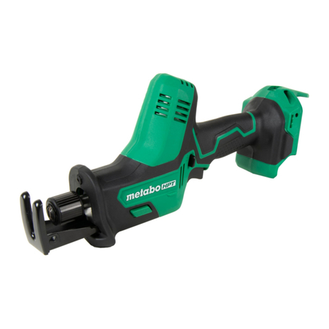 Metabo HPT CR 18DA User manual