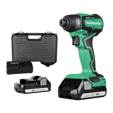 Metabo HPT WH 18DDX User manual