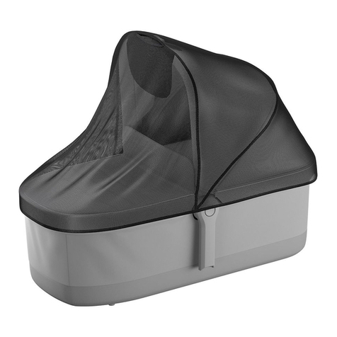 Thule Sleek Mesh Cover Bassinet User manual