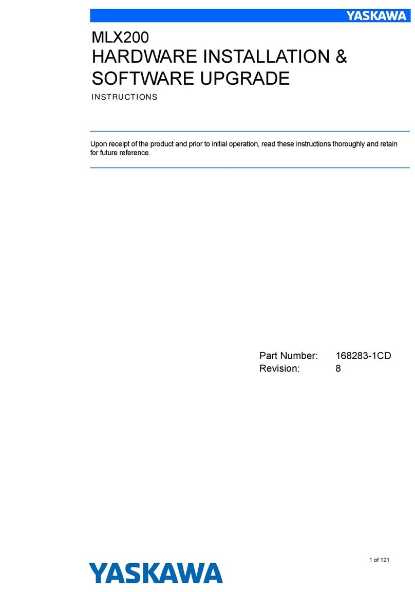 YASKAWA Motoman MLX200 Mounting instructions