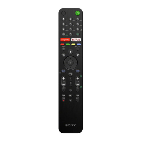 Sony BRAVIA KD-43XH8077 Operation instructions Sony BRAVIA KD-43XH8077 Operation instructions