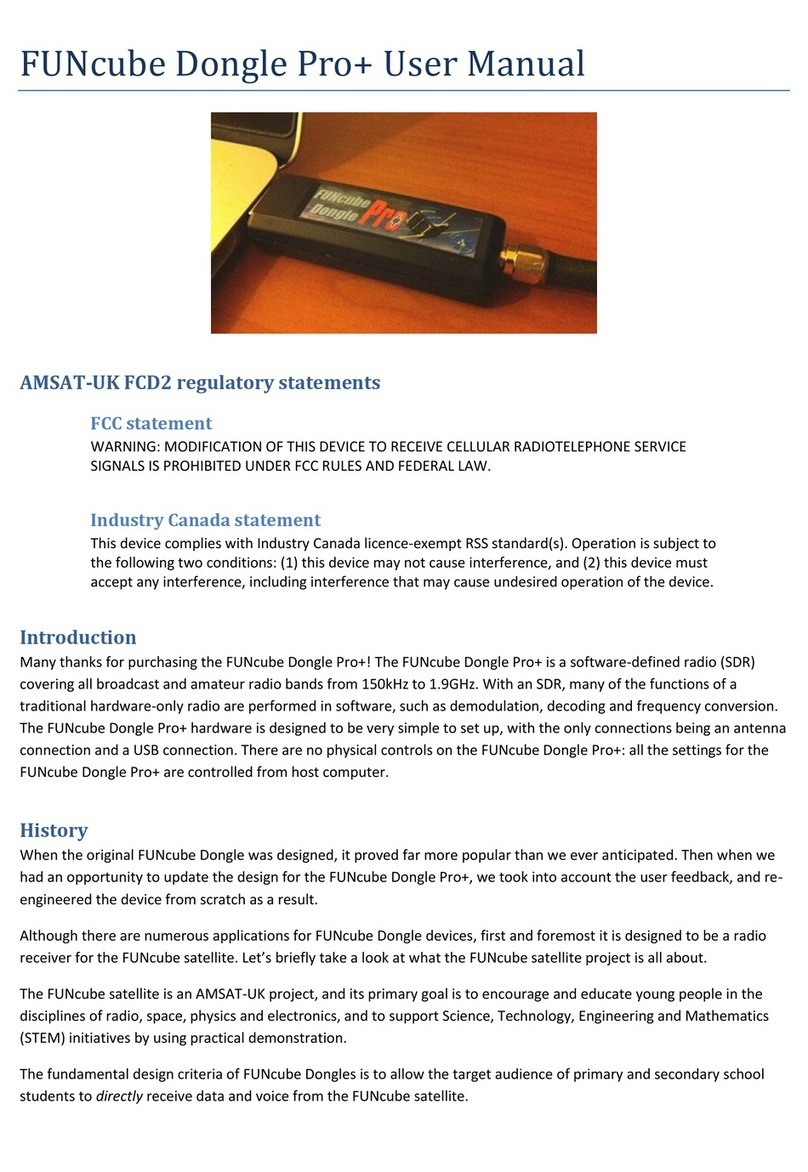 FUNcube Dongle Pro+ user manual