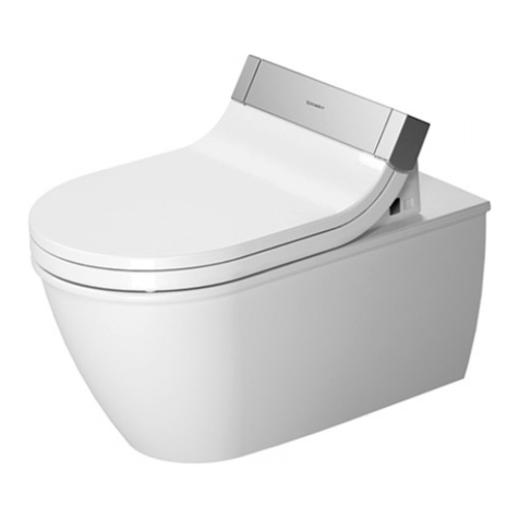 DURAVIT SensoWash 254459 00 Series User manual DURAVIT SensoWash 254459 00 Series User manual