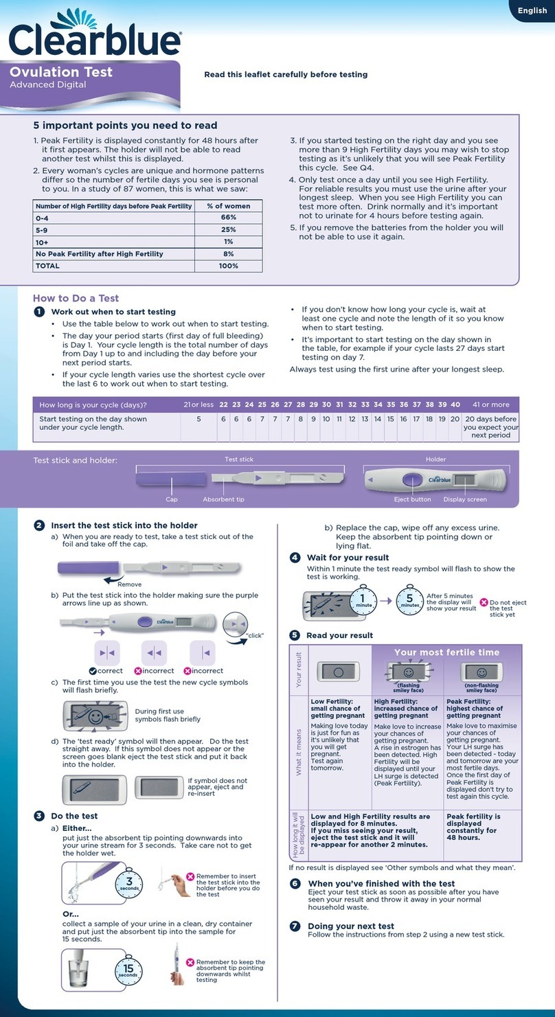Clearblue Advanced Digital Manual