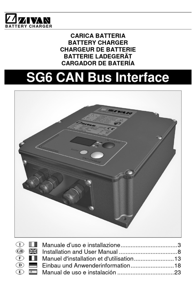 Zivan SG6 CAN Bus Interface User manual Zivan SG6 CAN Bus Interface User manual