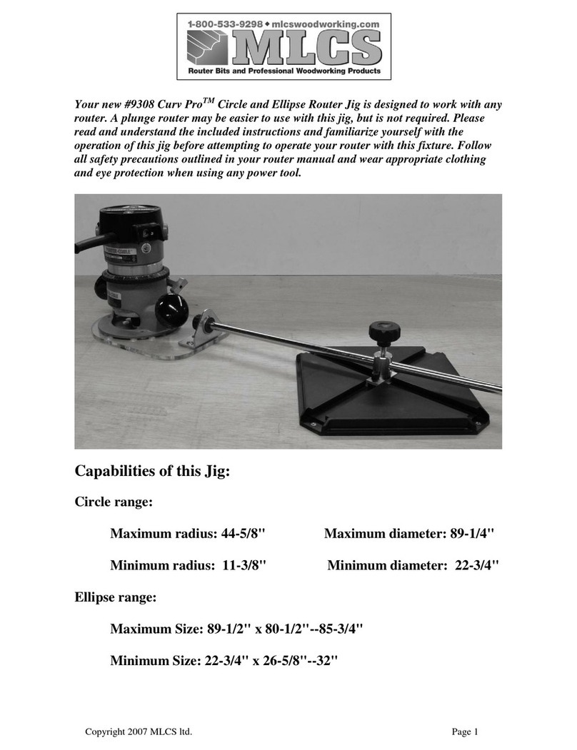 MLCS Curv Pro 9308 manual
