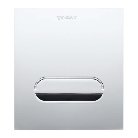 DURAVIT DuraSystem WD5007 013 000 operating instructions