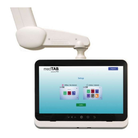 PDi medTAB14 User manual