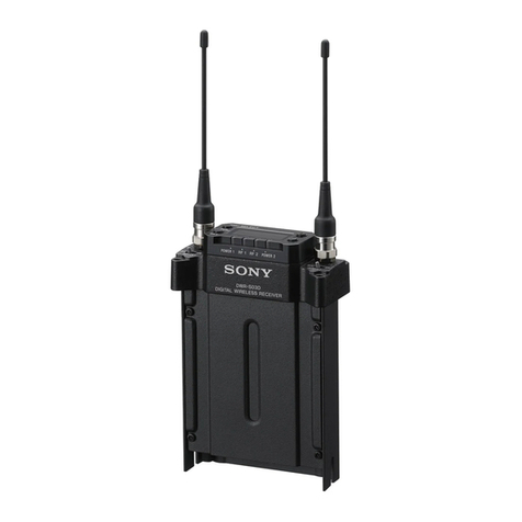 Sony DWR-S03D User manual