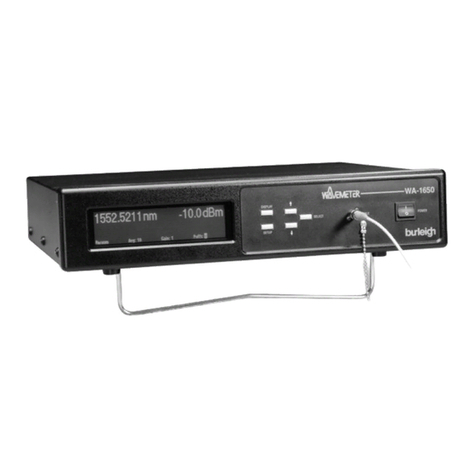 Burleigh Wavemeter WA-1150 operating manual Burleigh Wavemeter WA-1150 operating manual