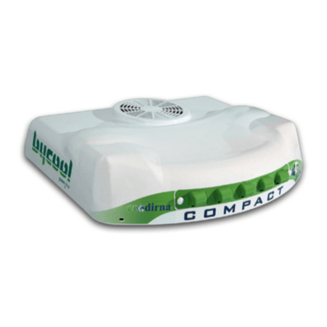 dirna Bergstrom bycool green line COMPACT 2.0 User manual