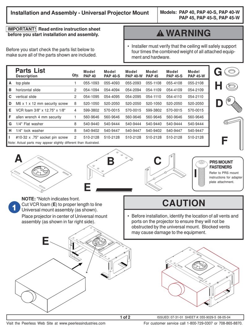 PEERLESS PAP 40 Guide