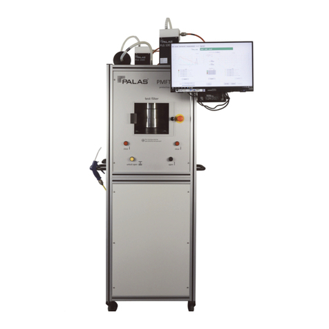 Palas PMFT 1000 operating manual