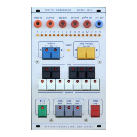 Synthetic Sound Labs SSL 3650 User manual