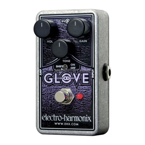 Electro-Harmonix OD GLOVE quick start guide
