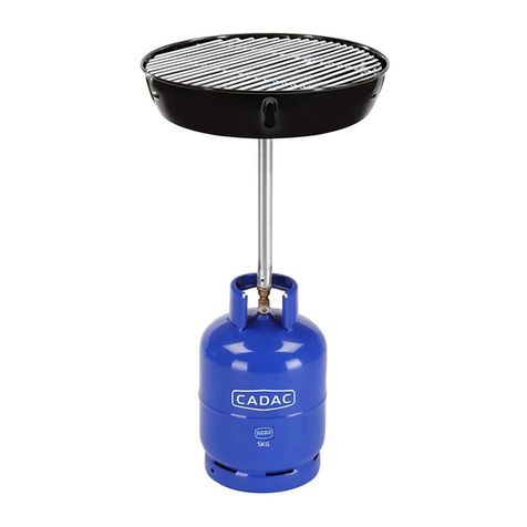 Cadac HANDI BRAAI User instructions Cadac HANDI BRAAI User instructions