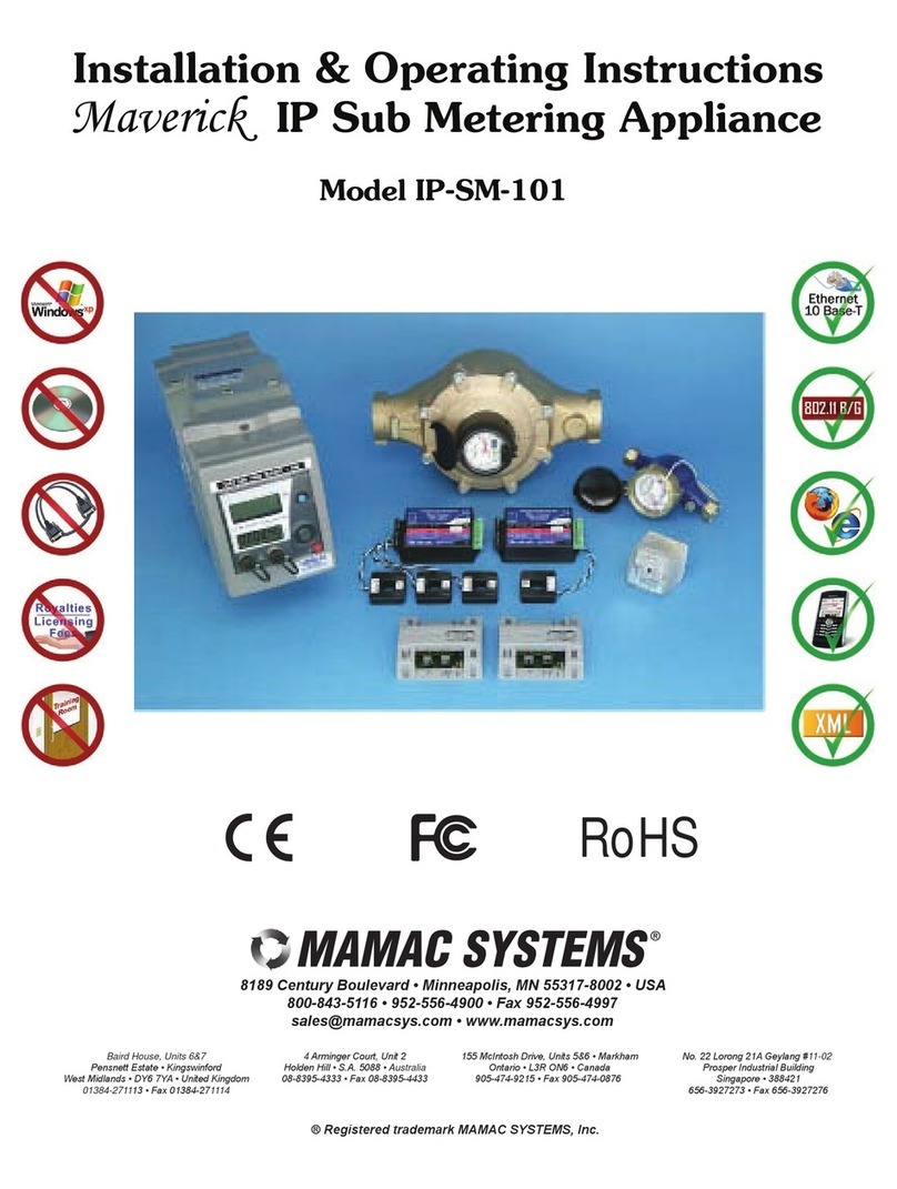 MAMAC SYSTEMS Maverick IP Sub IP-SM-101 Manual