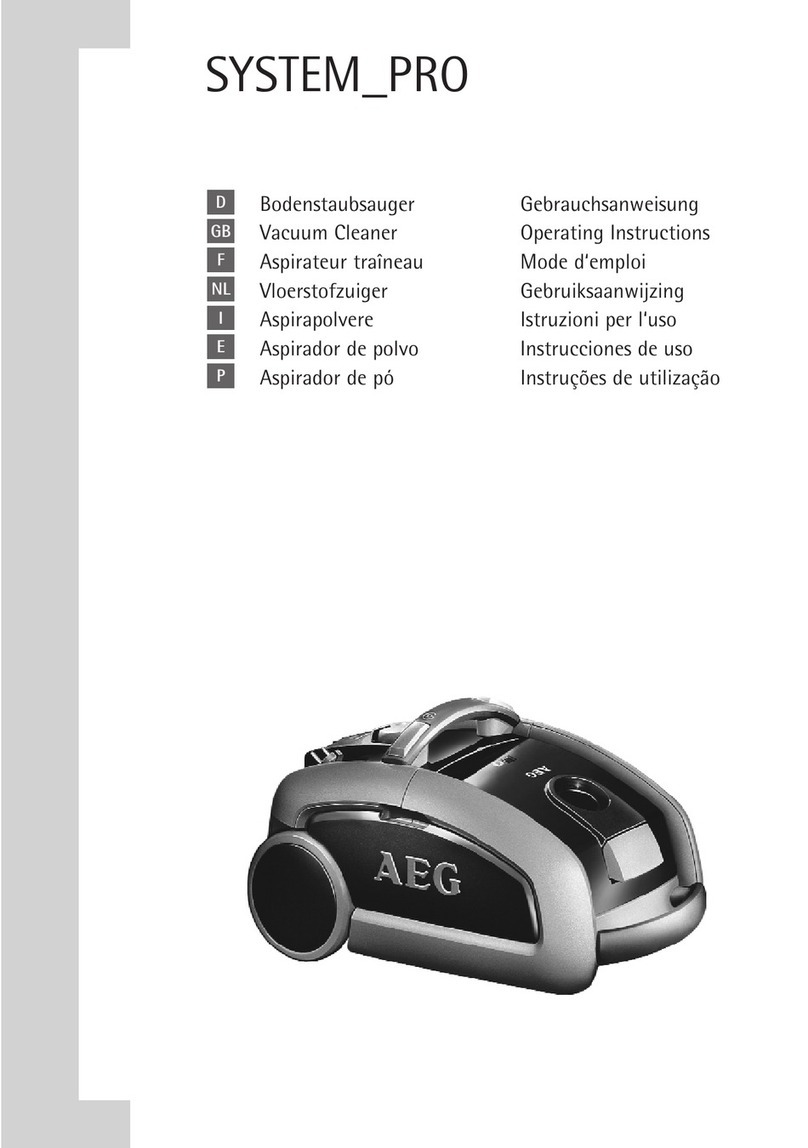 AEG PRO operating instructions