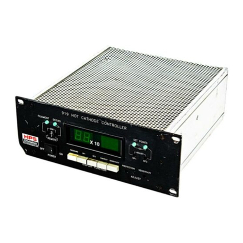 MKS HPS 919 Series User manual