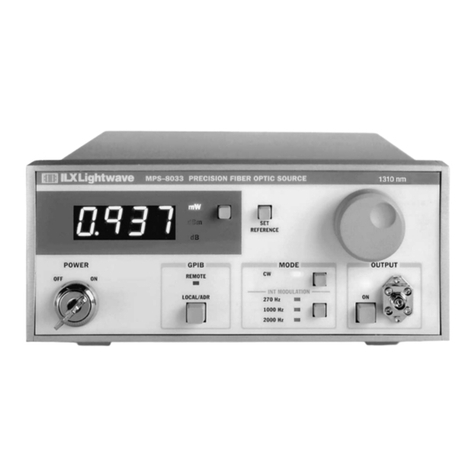 ILX Lightwave MPS-8033 Series user guide