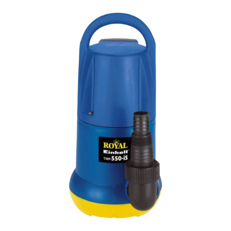 EINHELL Royal TMP 550-iS User manual