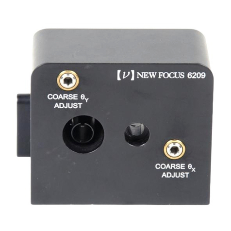 New Focus 6209 user guide