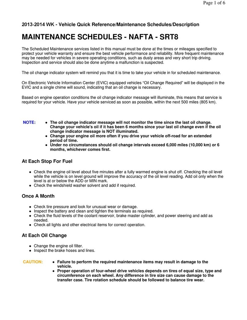 Jeep Grand Cherokee WK SRT8 2013 Instructions for use