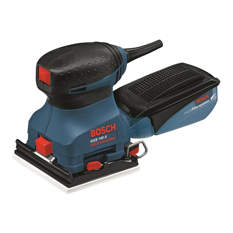 Bosch GSS 140 A Professional Original instructions