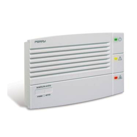 Perry Electric 1GA50917MET/P Installation and operating instructions