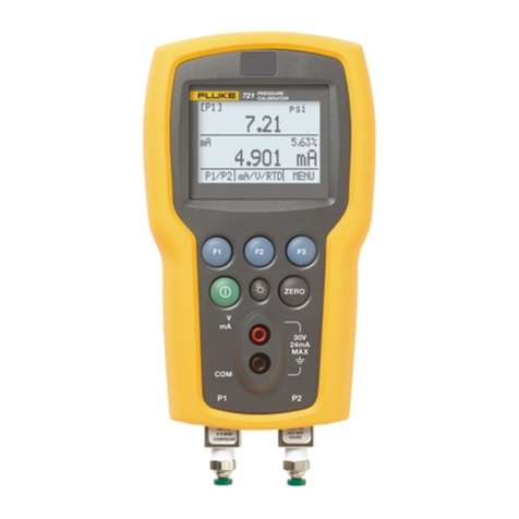 Fluke 721-1601 Use and care manual