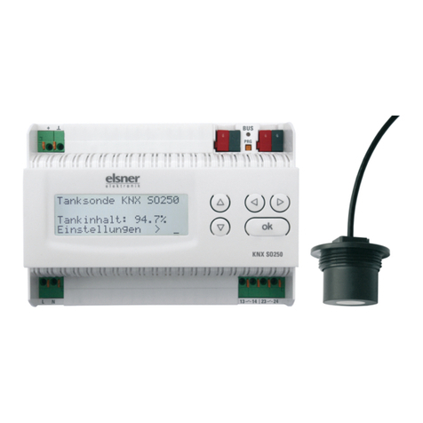elsner elektronik KNX SO250 Installation and adjustment